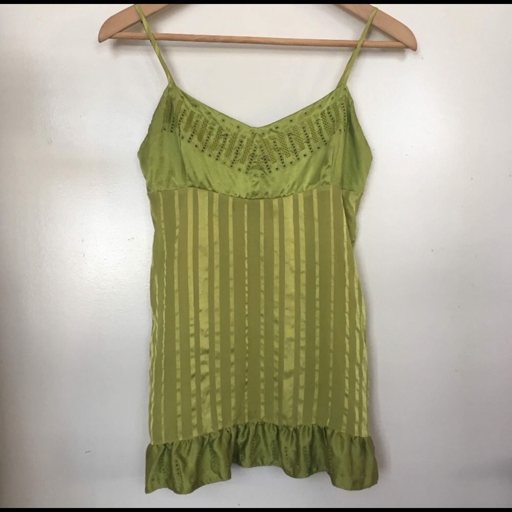 BCBGMaxAzria-Runway-Embroidered-Silk-Camisole